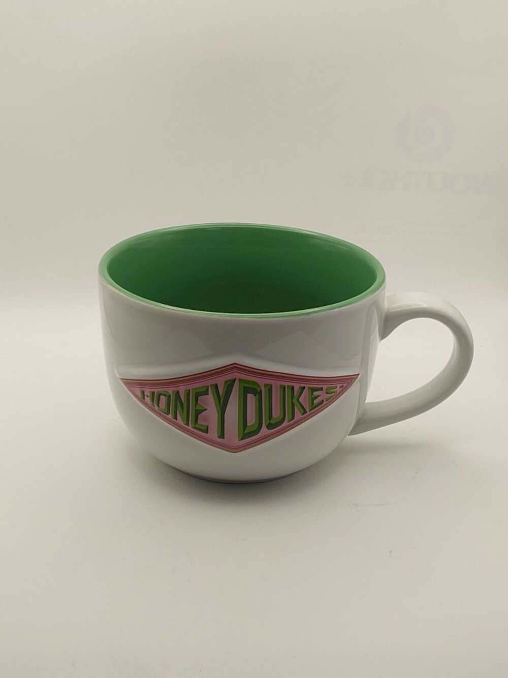 The Wizarding World Of Harry Potter Honeydukes White & Green Mug With Green Inte